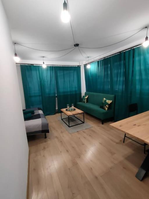 Ferienwohnung Apartament Szmaragdowy Centrum Warschau Exterior foto